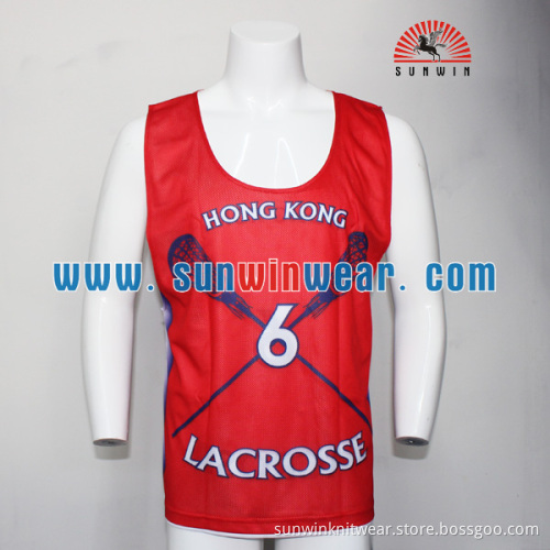 reversible mesh wholesale custom men new style sublimated lacrosse jersey